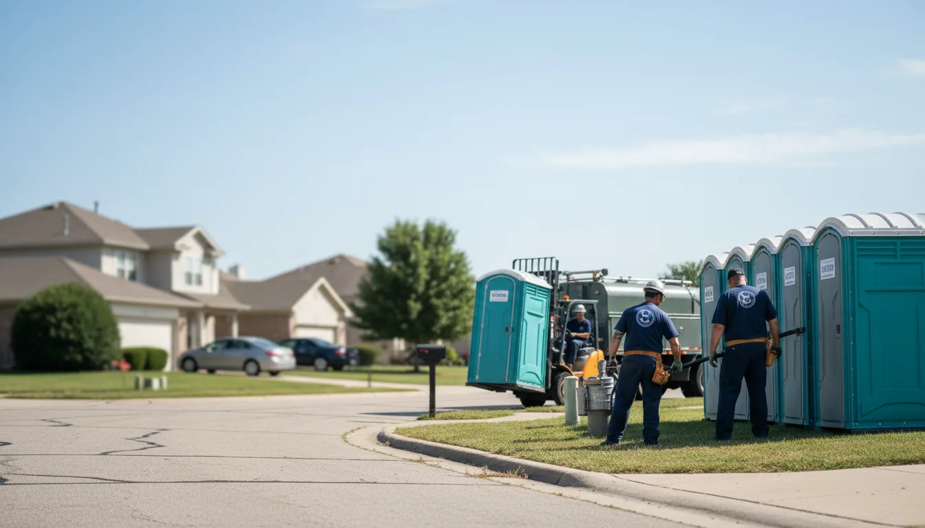 Porta Potty Rental in Maxwell, IN near me